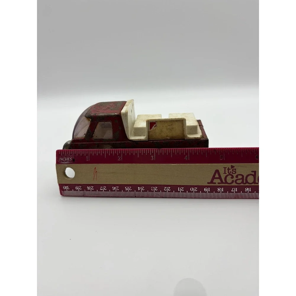 Vintage Buddy L Red Pickup Truck Diecast Toy Japan Mini Vehicle Car Playwear